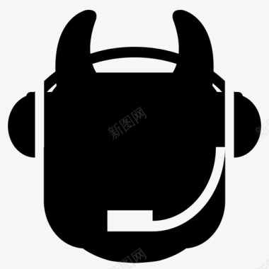 牛耕田牛客服转换图标