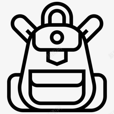 书包背包儿童图标