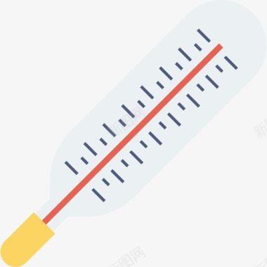 温度健康海报温度健康和健身平坦图标