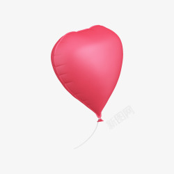 情人节装饰气球免扣爱心气球涂设计素材