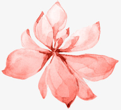 唯美红色珊瑚花卉婚礼请柬装饰模板图案手账29唯美红素材