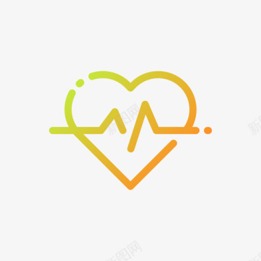 心脏监护仪心脏桑拿56梯度图标