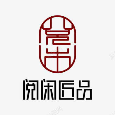 阅闲匠品logo图标