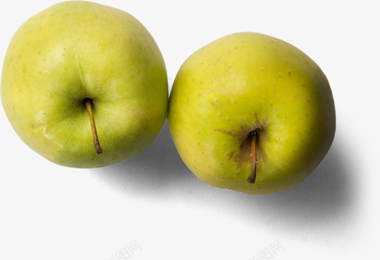 两个绿苹果GreenApples丨写实美食厨房食材图标