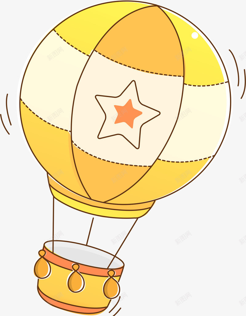黄色卡通手绘上升的热气球png免抠素材_88icon https://88icon.com 热气球 上升 游玩 C4D 热气球 3D 促销 卡通 旅游 旅行 橙色 漂浮 电商 立体