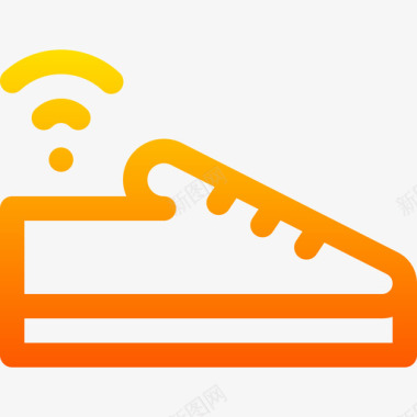 物联网鞋物联网191线性颜色图标