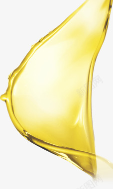 金黄色油滴泼水泼油金黄色免扣类似夏季免扣图标