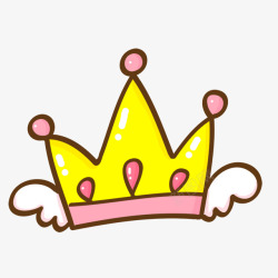 可爱照片装饰表情帽子眼镜皇冠假发蝴蝶结透明125可素材
