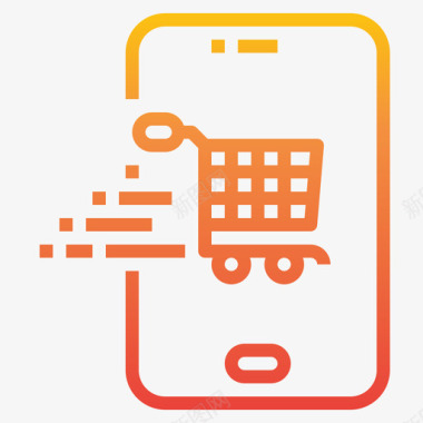 电子商务购物购物和电子商务23梯度图标