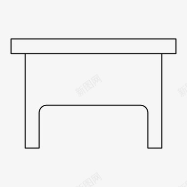 装饰家具桌子装饰家具图标