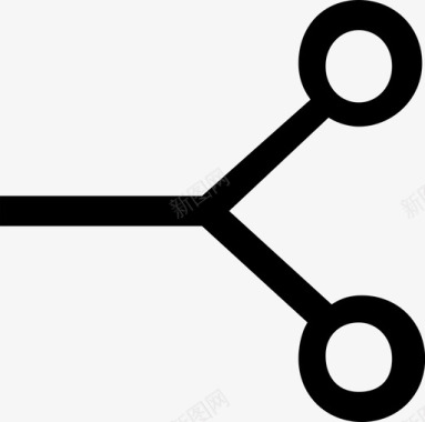 分流设计工具分流图标