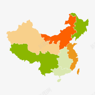 商务简约风map图标