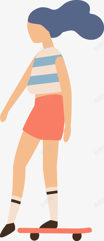 玩滑板的少女卡通扁平人物图免扣扁平等距插画人物合辑png免抠素材_88icon https://88icon.com 人物 扁平 滑板 少女 卡通 图免 等距 插画
