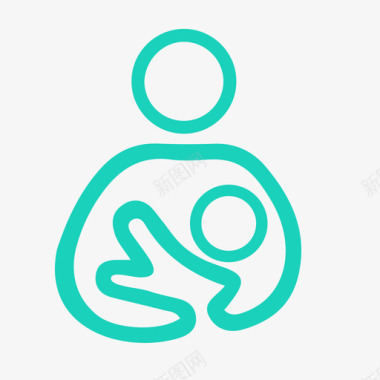 母婴促销母婴生活护理图标