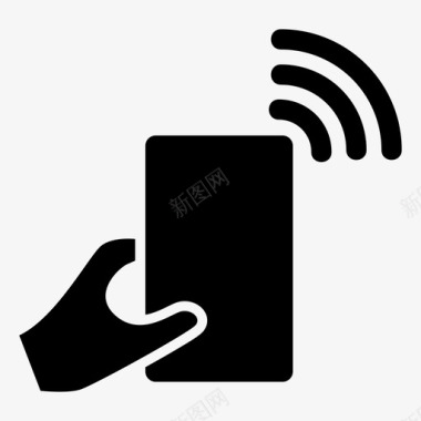 NFC互联系统nfc卡手机图标