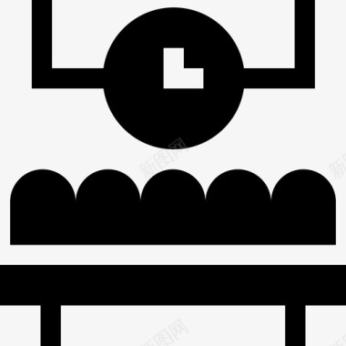 候车候车室行程361已满图标