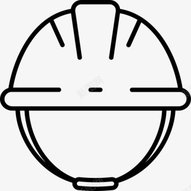 建筑安全头盔建筑安全帽图标