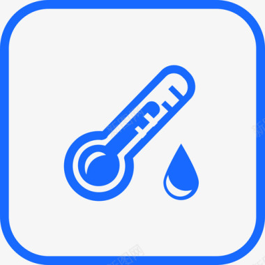 包装图标icon湿度图标