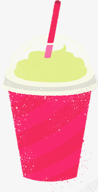 食物和饮料夏日汽水饮料图专辑Vol010夏日冰淇淋图标