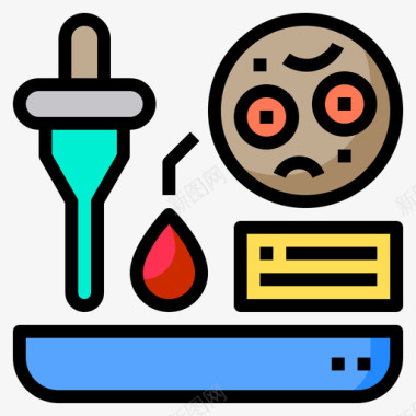 伪装色培养皿生物化学31线色图标