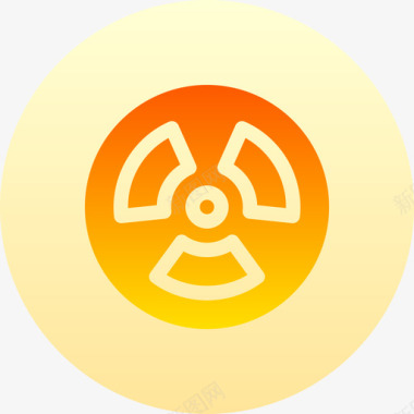 圆形UI放射性实验室79圆形图标