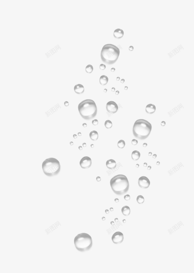 白色雨滴水珠png免抠素材_88icon https://88icon.com  水滴 水珠 水球 透亮 雨滴