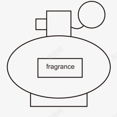 化妆品大牌化妆品香喷图标