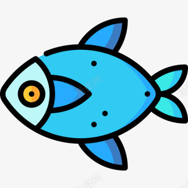 线图标鱼环境27线色图标