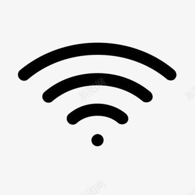 WIFI信号格wifi连接热点图标