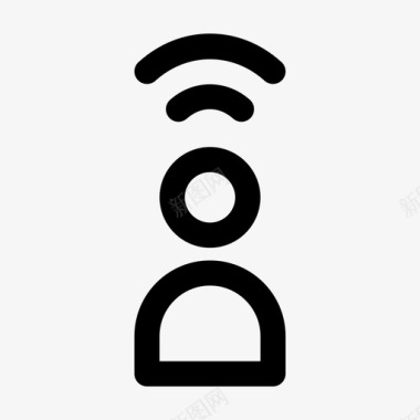 WIFI信号格用户连接网络图标