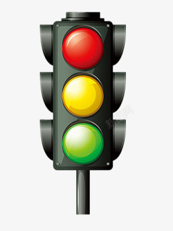 马路红绿灯交通汽车路标识素材