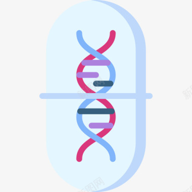 治疗中基因治疗治疗58扁平图标