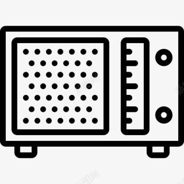 科技电子小报收音机电子新闻图标