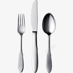 叉子勺子和刀子图像素材