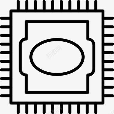 消费CPU处理器cpu硬件图标