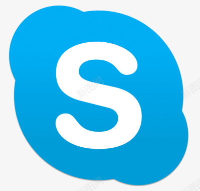 高清云彩Skype徽标系列品牌高清LOGO品牌高清图标
