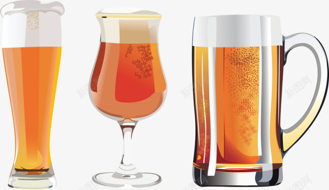 冷饮啤酒高脚杯啤酒系列食品酒水在这里您可以下载免费的图像为图标