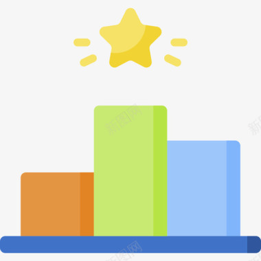 讲台讲台领导层75扁平图标