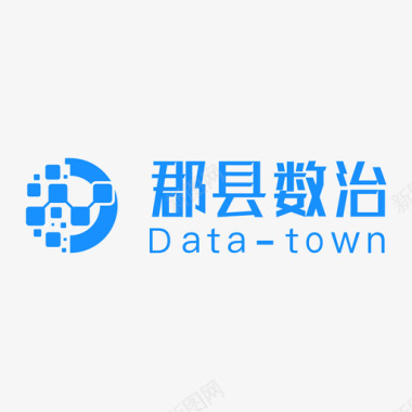 logo教学郡县数治大logo图标