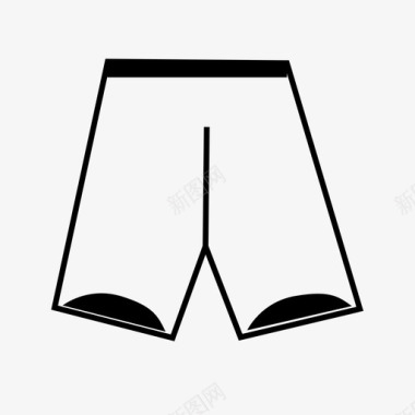 沙滩裤图标