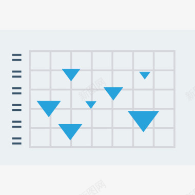 箭头图数据分析36扁平图标