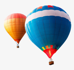 热气球气球装饰小色彩物件素材