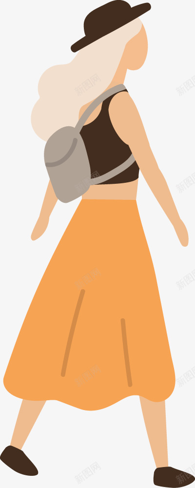 背着小包包的美女卡通扁平人物图免扣扁平等距插画人物png免抠素材_88icon https://88icon.com 扁平 人物 背着 小包 包包 美女 卡通 图免 等距 插画