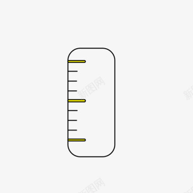 几何数学图标尺图标