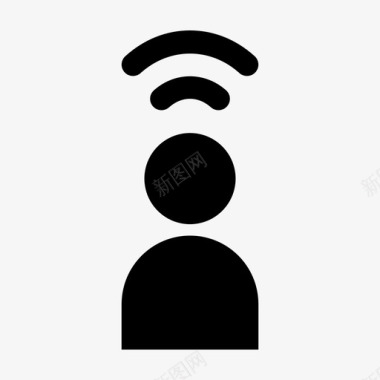 WIFI信号格用户连接网络图标