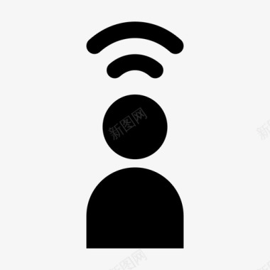 共享WIFI用户连接网络图标