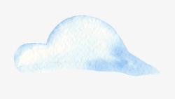 手绘水彩卡通可爱北极熊动物图案PS手账手幅24手绘素材