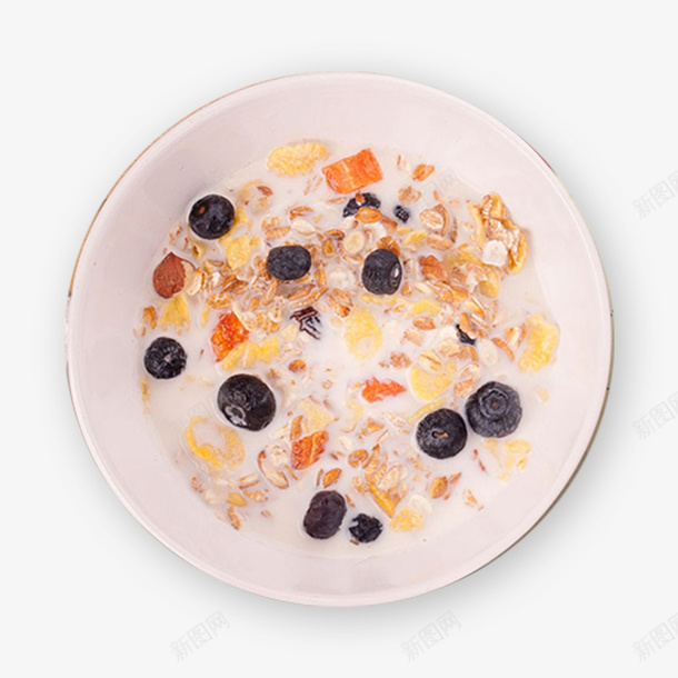 酸奶燕麦片果粒片png免抠素材_88icon https://88icon.com 酸奶燕麦片 坚果 麦片 燕麦片