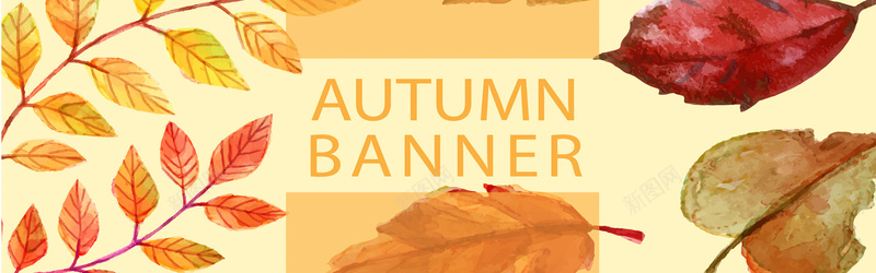 秋季立体树叶背景图eps设计背景_88icon https://88icon.com 树叶 秋天 黄色 树枝 海报banner 摄影 风景