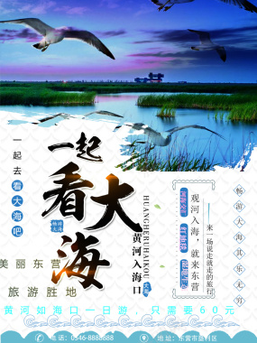 一起去看大海背景